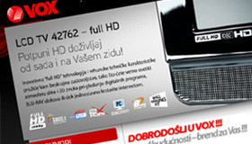 ekskluzivni uvoznik i distributer Vox proizvoda